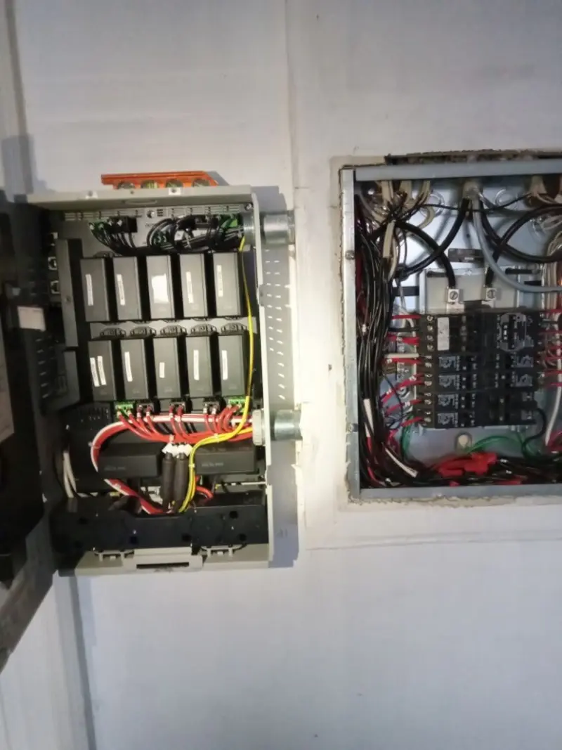 Electrical panel upgrade completed for Carbon Monoxide Detector Installation in Huber Ridge